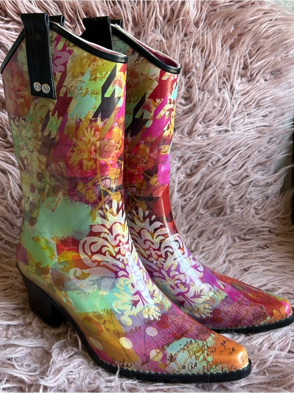 Rain Bops Cowboy Rain Boots